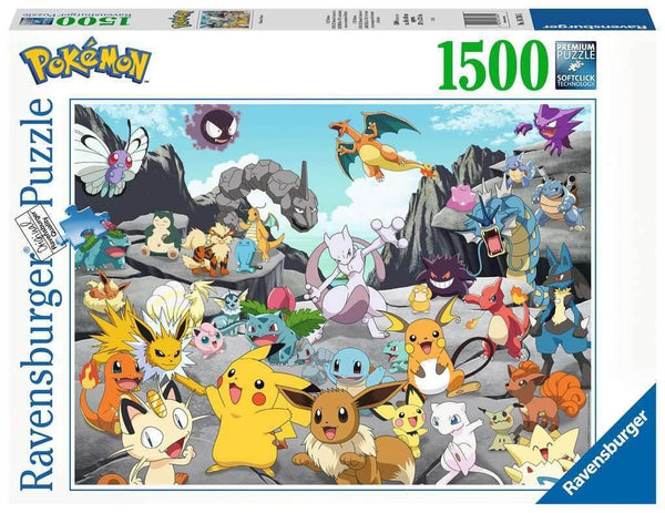 ROMPECABEZAS 1500PZ POKEMON CLASICO · Play! Board Game Store