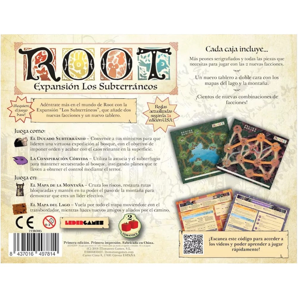 ROOT EXPANSION LOS SUBTERRANEOS · vista 2 · Play! Board Game Store