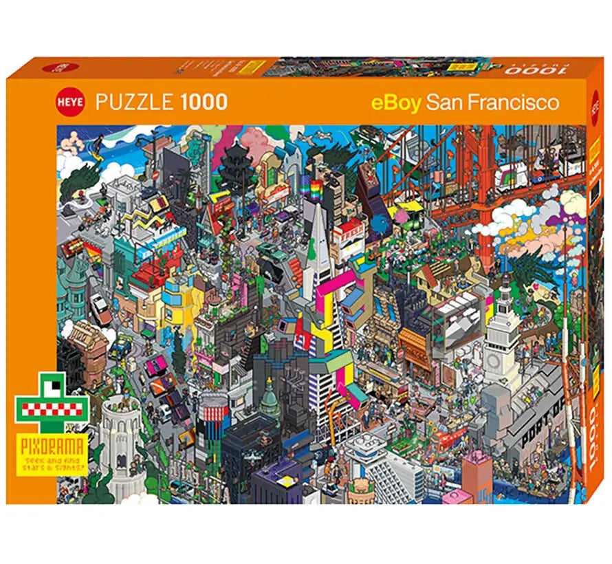 HEYE PIXORAMA SAN FRANCISCO QUEST X 1000 PZS · Play! Board Game Store