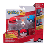 SET DE CINTURON CON POKEBOLA Y FIGURA POKEMON