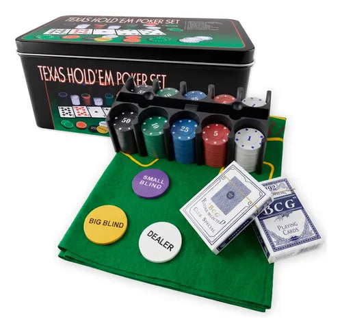 POKER SET 200 PZS