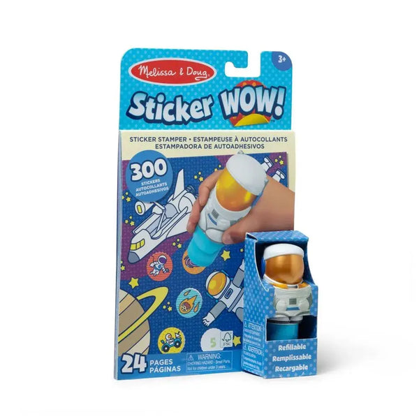 STICKER WOW MODELO ASTRONAUTA · Play! Board Game Store