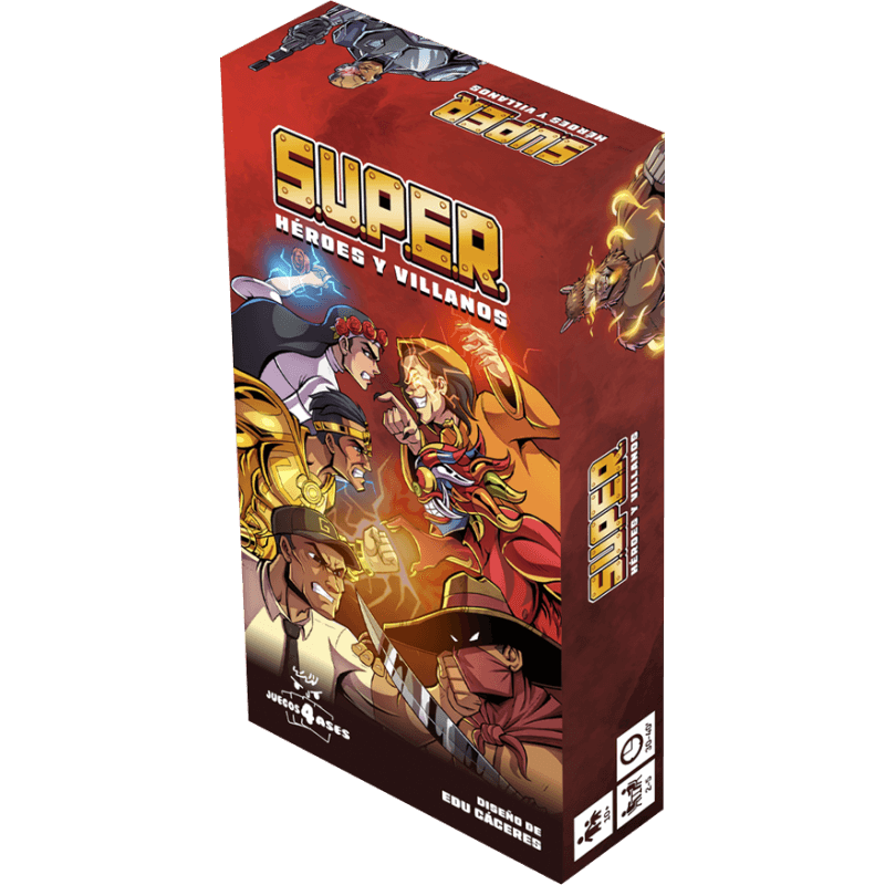 SUPER: HEROES Y VILLANOS