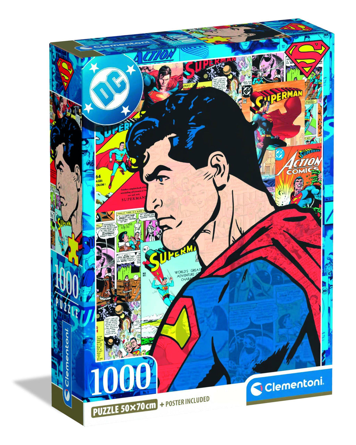 CLEMENTONI SUPERMAN 37507 X 1000 PZS · Play! Board Game Store