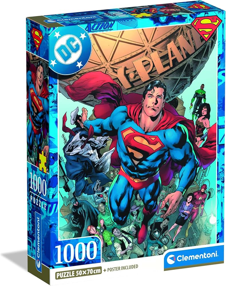 CLEMENTONI SUPERMAN 37505 X 1000 PZS · Play! Board Game Store
