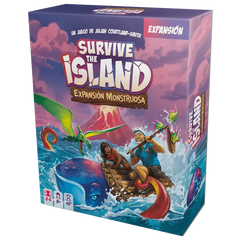 SURVIVE THE ISLAND EXPANSION MONSTRUOSA · Play! Board Game Store