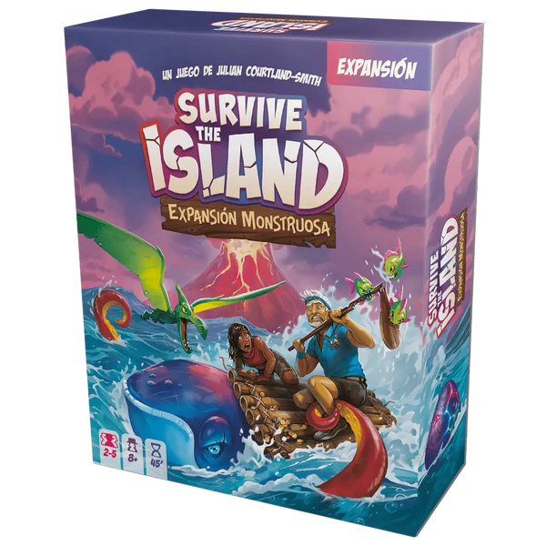 SURVIVE THE ISLAND EXPANSION MONSTRUOSA · Play! Board Game Store