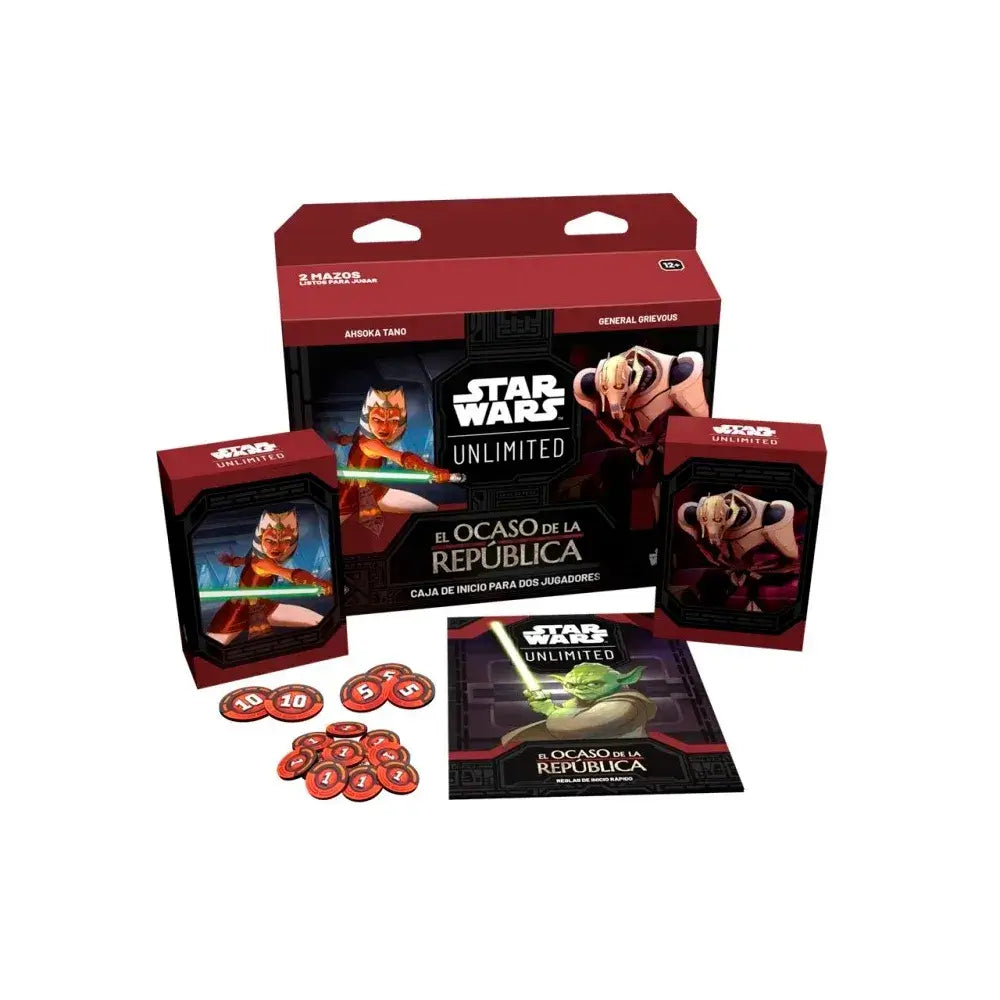 SWU: EL OCASO DE LA REPUBLICA CAJA DE INICIO · Play! Board Game Store