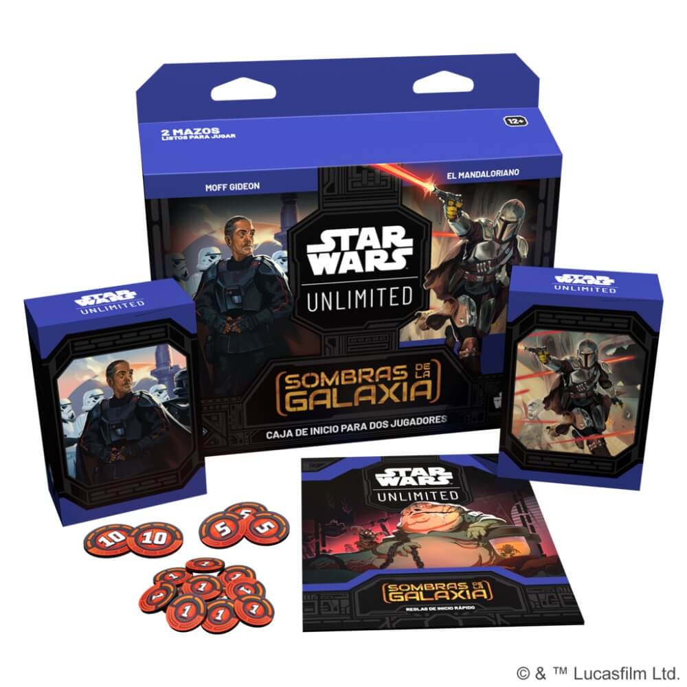 SWU: SOMBRAS DE LA GALAXIA CAJA DE INICIO · Play! Board Game Store