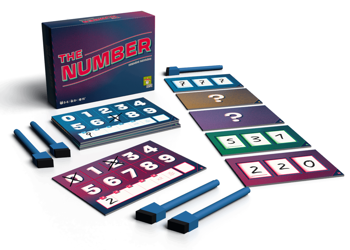 THE NUMBER · Play! Board Game Store