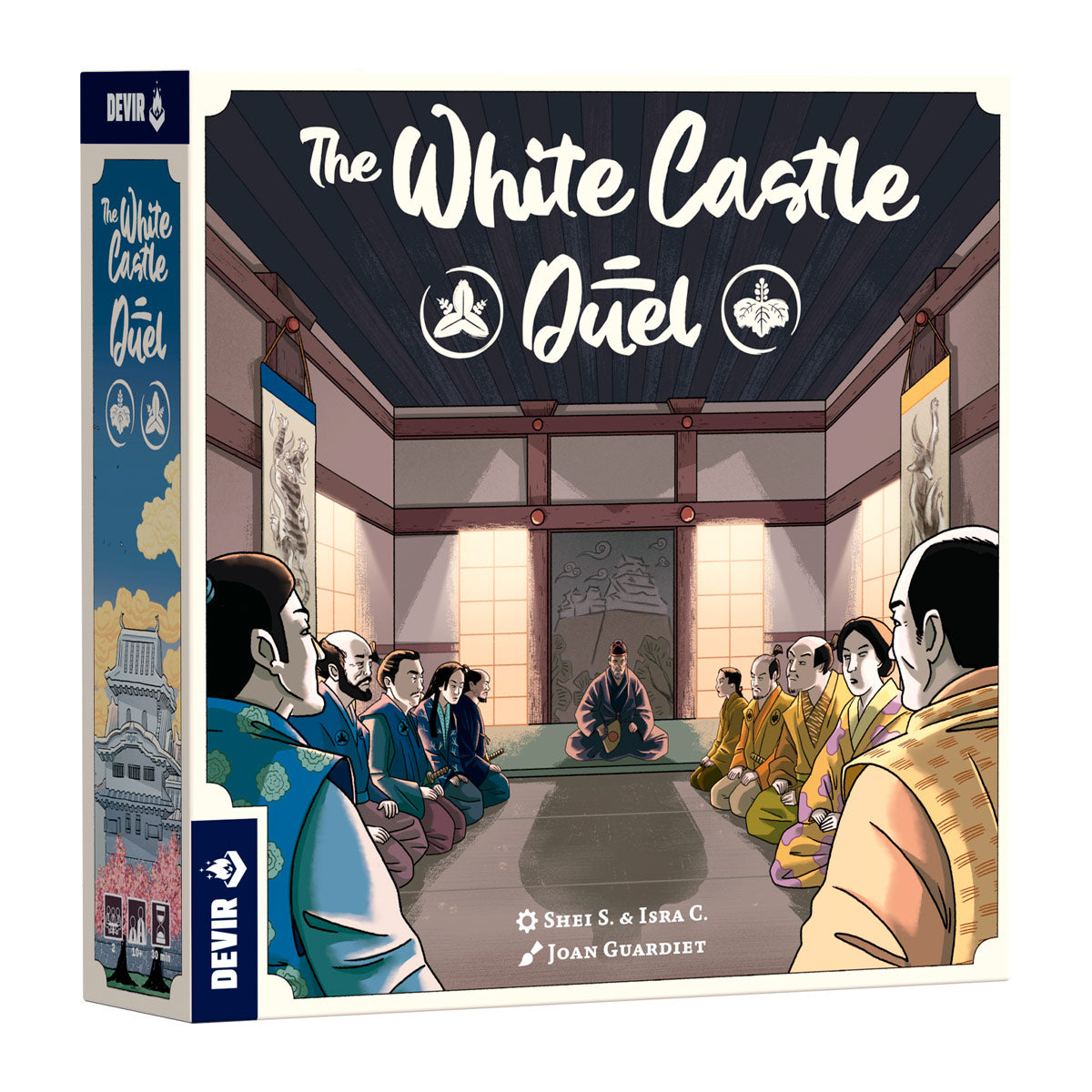 THE WHITE CASTLE DUEL · Play! Board Game Store
