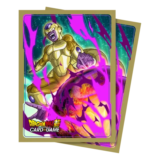 ULTRA PRO PROTECTOR DRAGON BALL GOLD FRIEZA STD 66MM X 91MM · Play! Board Game Store