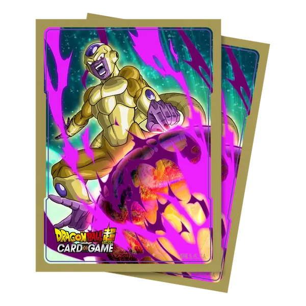 ULTRA PRO PROTECTOR DRAGON BALL GOLD FRIEZA STD 66MM X 91MM · Play! Board Game Store