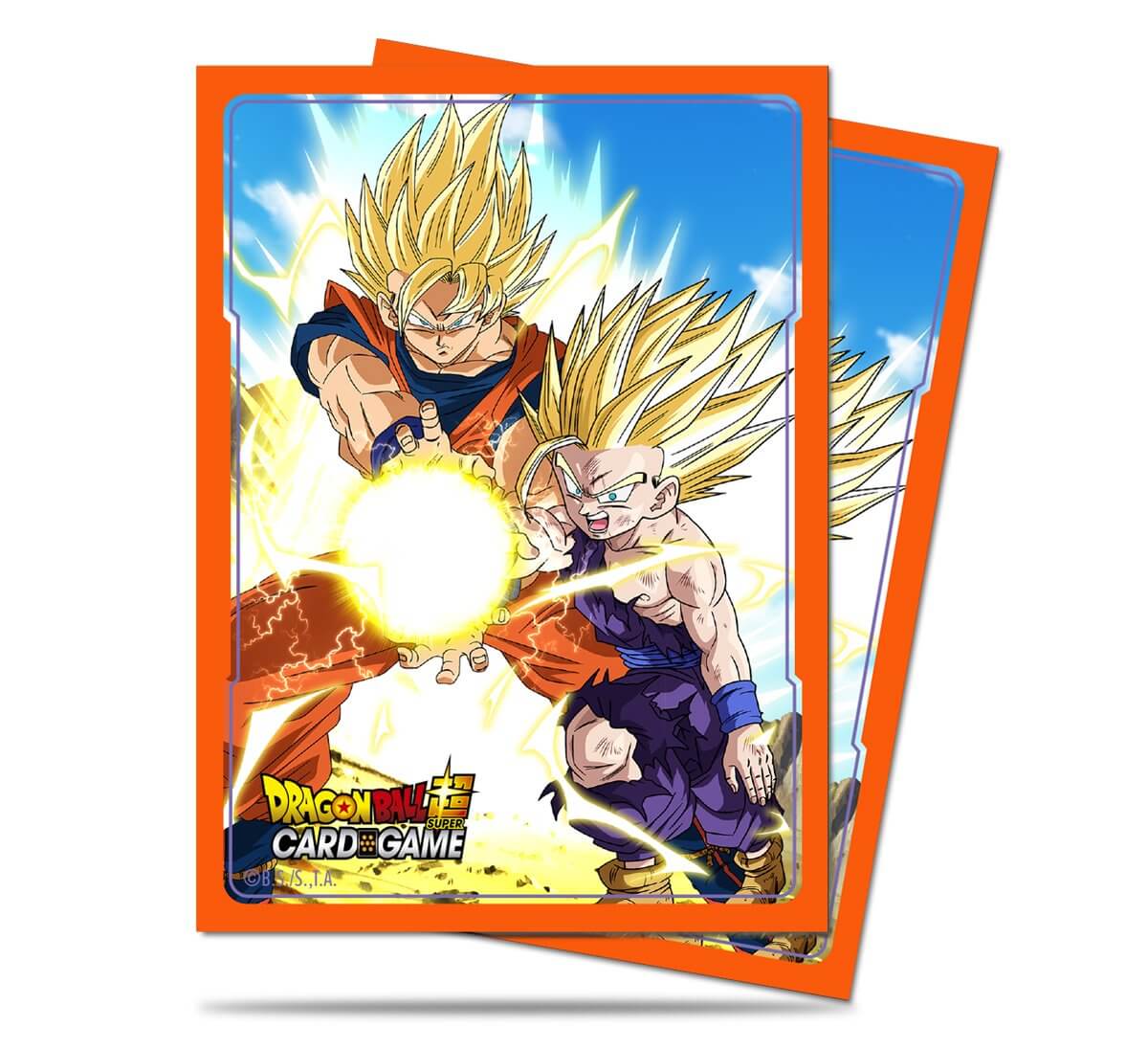 ULTRA PRO PROTECTOR DRAGON BALL KAMEHAMEHA STD 66MM X 91MM · Play! Board Game Store