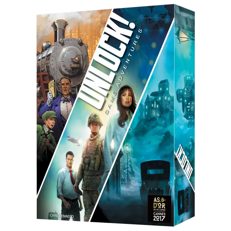 UNLOCK GAME ADVENTURES · Play! Board Game Store