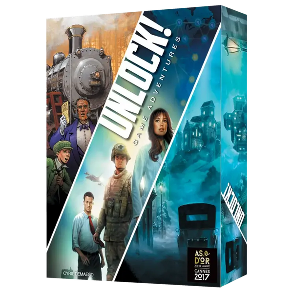 UNLOCK GAME ADVENTURES · Play! Board Game Store