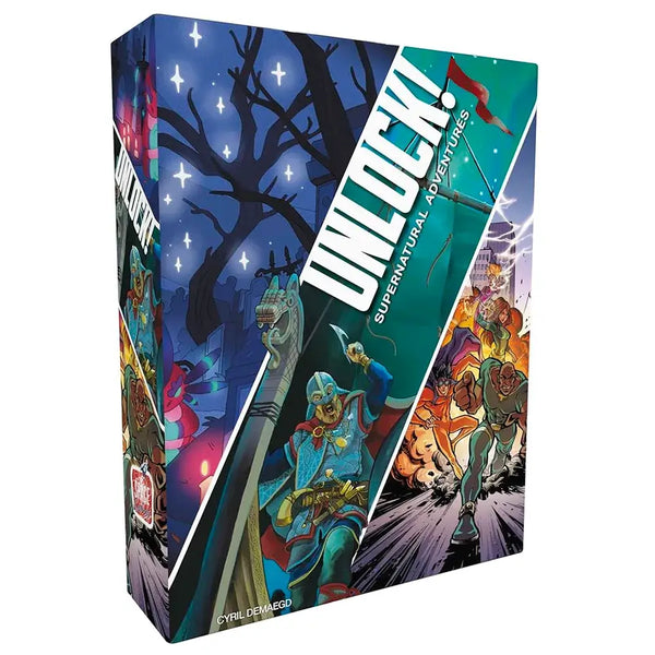UNLOCK! SUPERNATURAL ADVENTURES · Play! Board Game Store