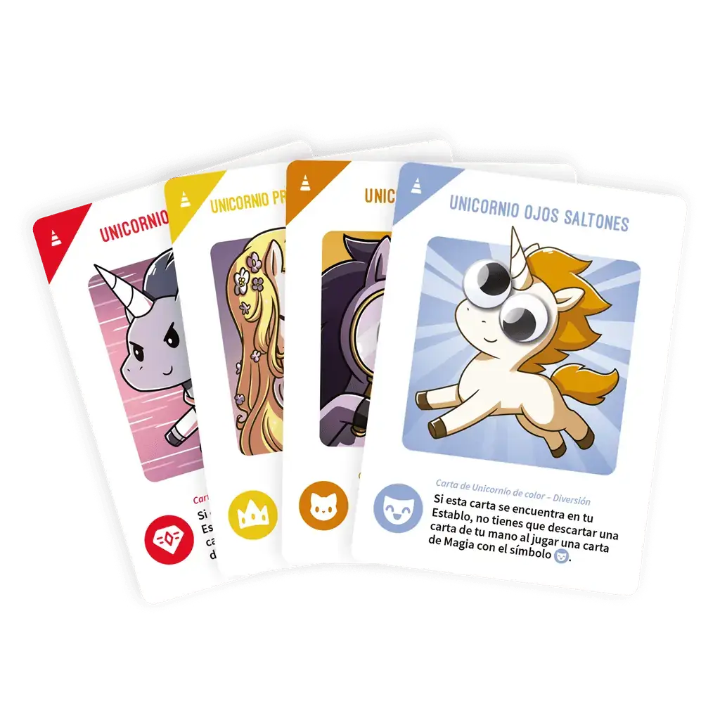 UNSTABLE UNICORNS PARA NIÑOS · vista 2 · Play! Board Game Store