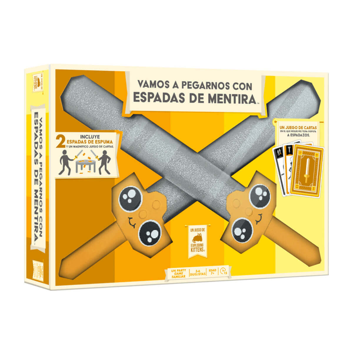 VAMOS A PEGARNOS CON ESPADAS DE MENTIRA · Play! Board Game Store