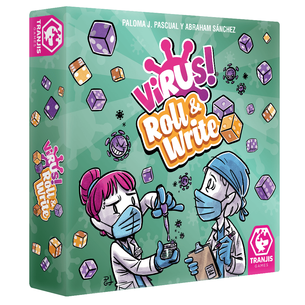 VIRUS ROLL & WRITE · Play! Board Game Store