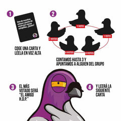 AMIGOS H.D.P. - HORA DE PELEAR · vista 2 · Play! Board Game Store