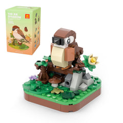 WANGE WONDERFUL ANIMALS BIRD-THEMED BUILDING BLOCK SET · vista 2 · Play! Board Game Store