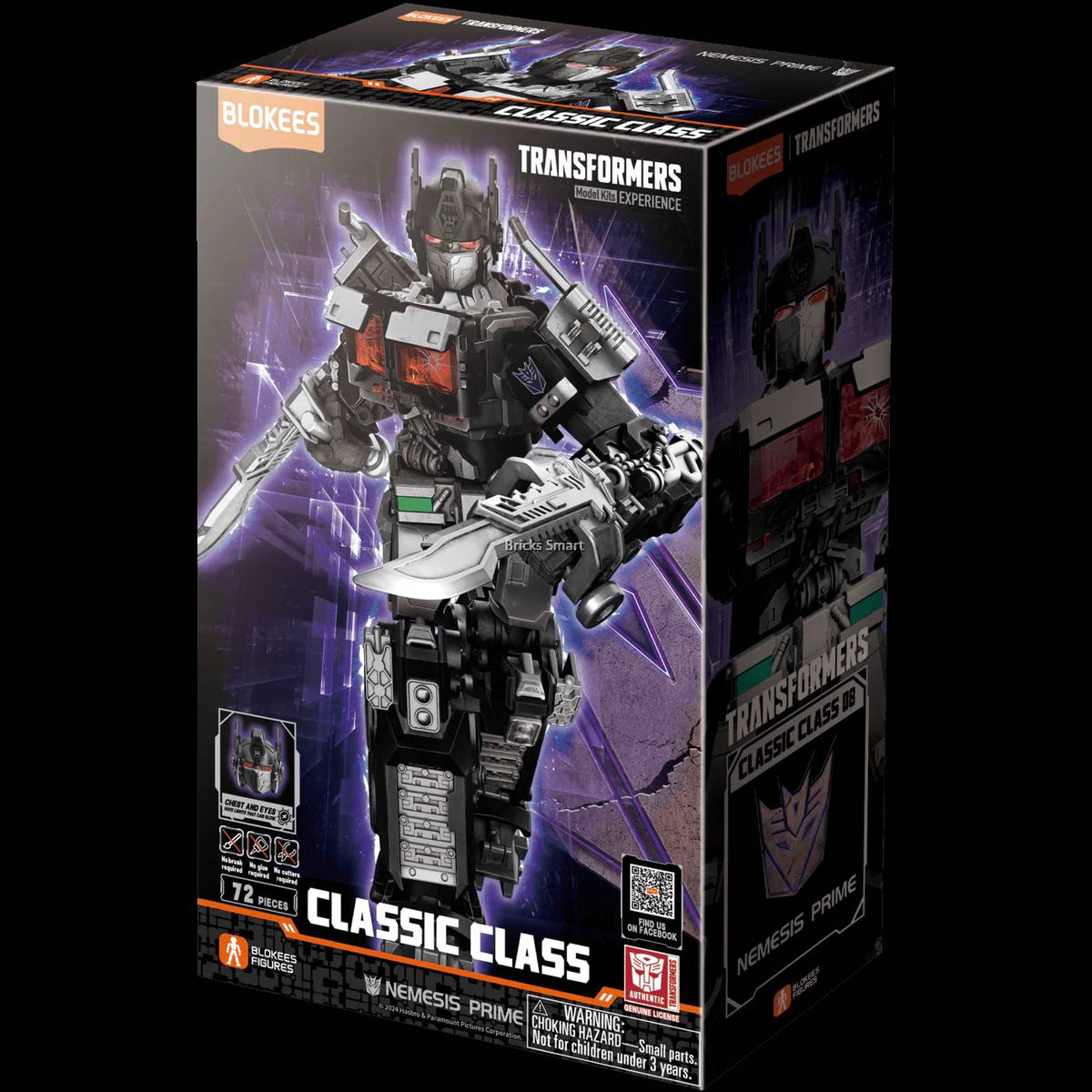 BLOKEES TRANSFORMERS CLASSIC CLASS NEMESIS PRIME 71155