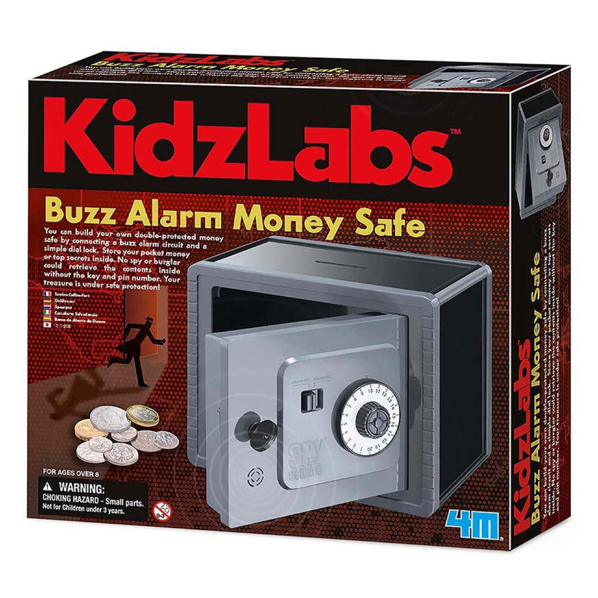 KIDSLABS BUZZ ALARM MONEY SAFE