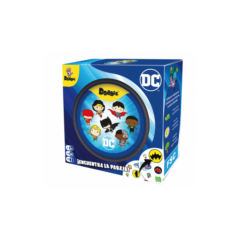 DOBBLE DC UNIVERSE · Play! Board Game Store