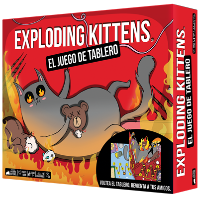 EXPLODING KITTENS EL JUEGO DE TABLERO · Play! Board Game Store