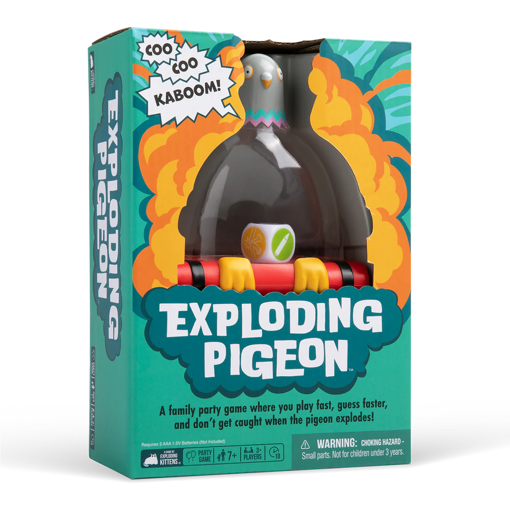 EXPLODING PIGEON · Play! Board Game Store