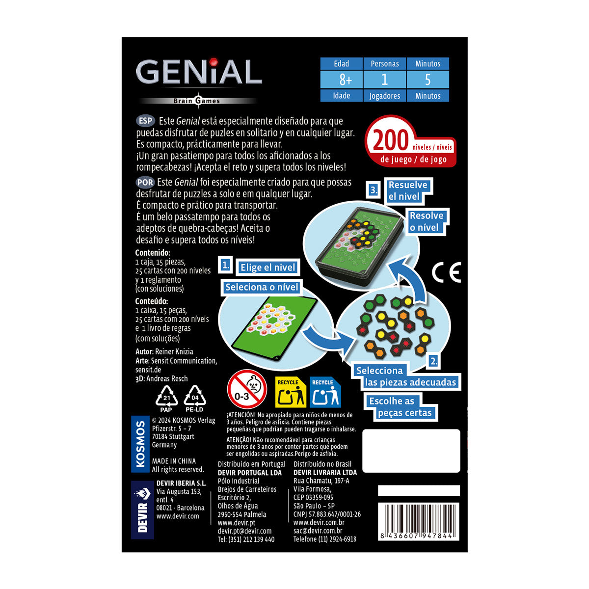 GENIAL BRAIN GAME · vista 4 · Play! Board Game Store