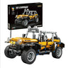 JIQILE 48013 CARRO JEEP AMARILLO