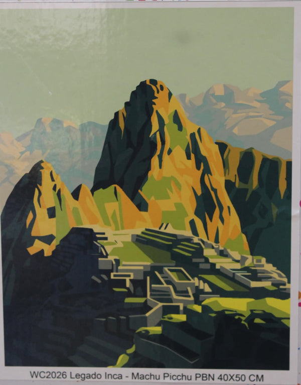 OP WC2026 LEGADO INCA - MACHU PICCHU 40X50