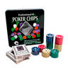 POKER CHIPS 100 PZS