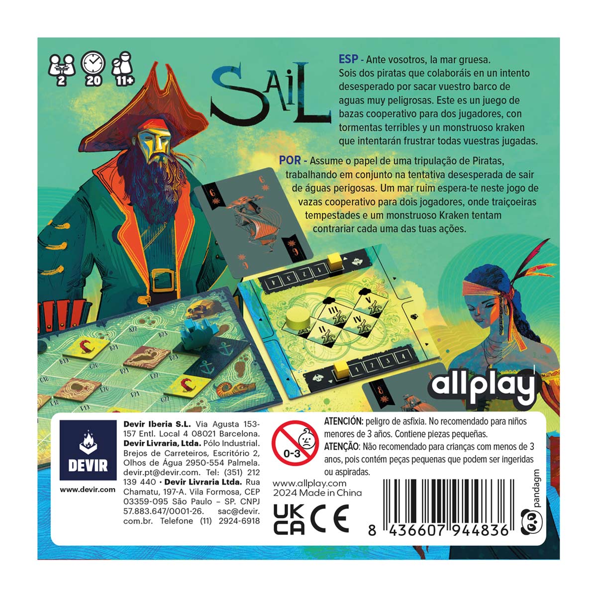 SAIL · vista 3 · Play! Board Game Store