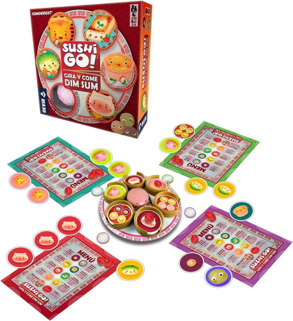 SUSHI GO! GIRA Y COME DIM SUM · vista 2 · Play! Board Game Store