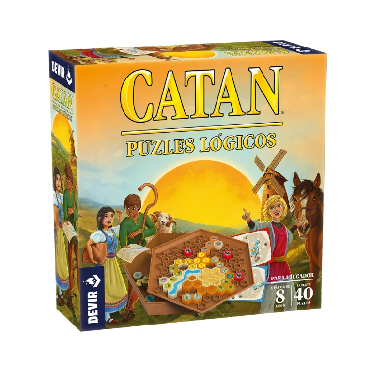 CATAN PUZZLES LOGICOS