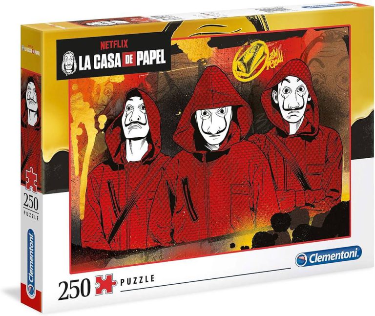 CLEMENTONI LA CASA DE PAPEL X 250PZS