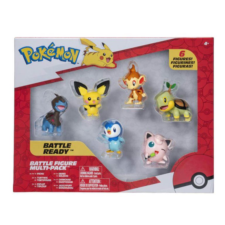 COMPO 2 SET FIGURAS DE BATALLA ASST V2 POKEMON