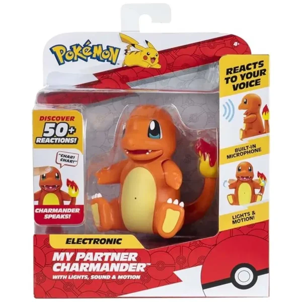 FIGURA MI COMPAÑERO CHARMANDER CON SONIDO Y MOVIMIENTO