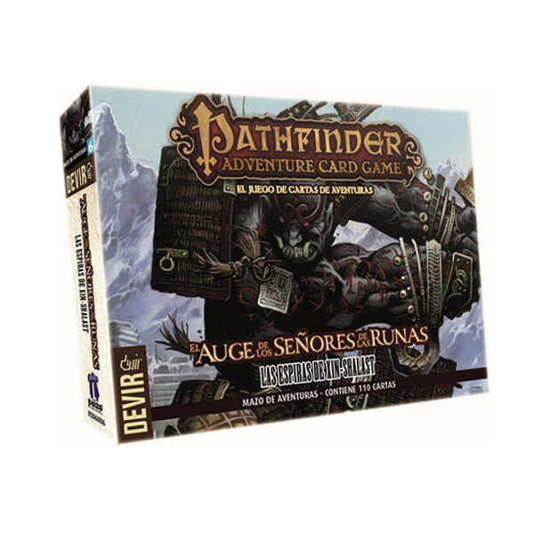 PATHFINDER EL AUGE DE LOS SEÑORES DE LAS RUNAS MAZO DE AVENTURAS #6 LAS ESPIRAS DE XIN SHALAST