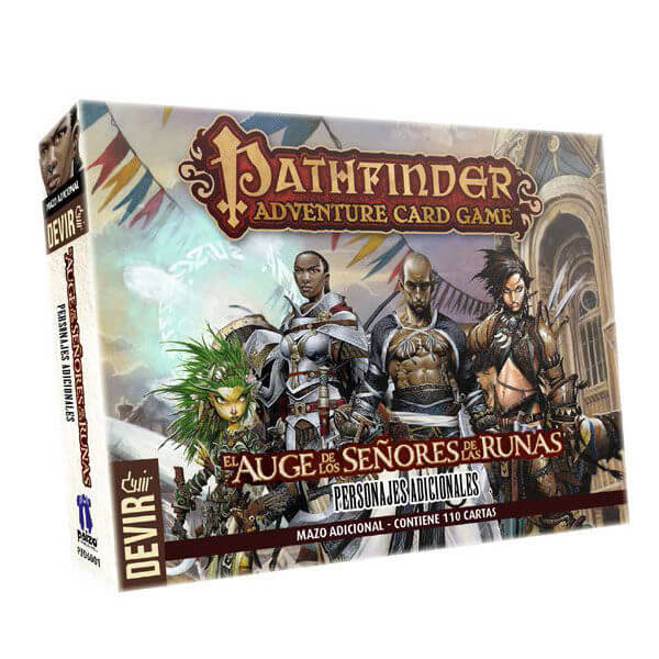 PATHFINDER EL AUGE DE LOS SEÑORES DE LAS RUNAS MAZO DE AVENTURAS PERSONAJES ADICIONALES