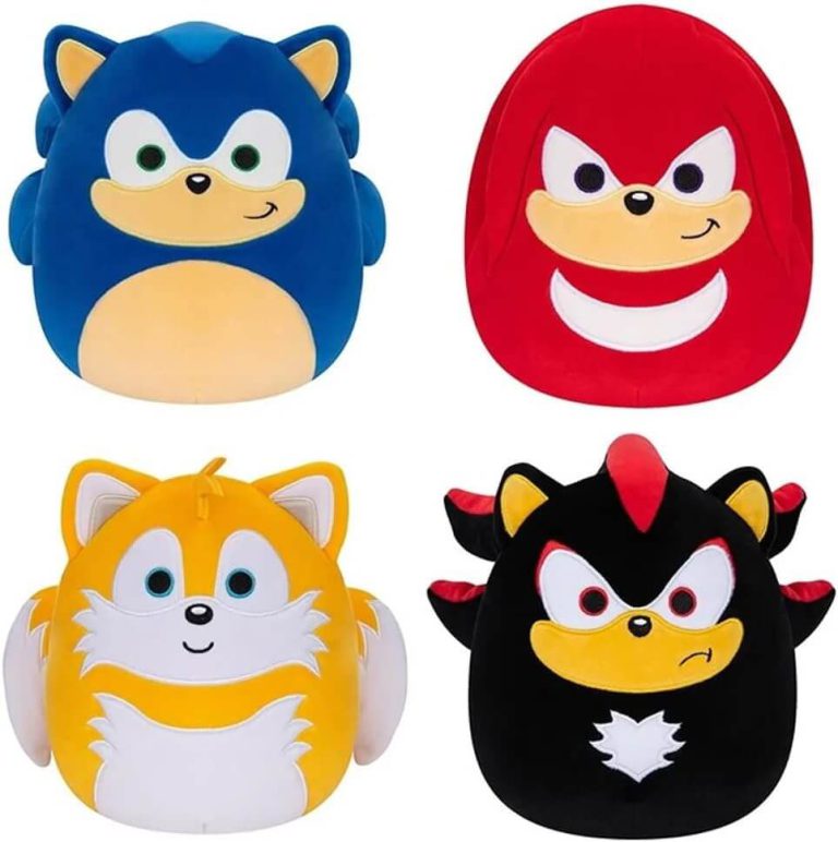 PELUCHE 25CM SONIC SQUISHMALLOWS ASST