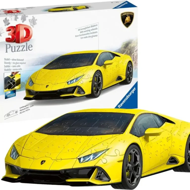 RAVENSBURGER LAMBORGHINI AMARILLO HURACAN EVO 3D X 108PZS