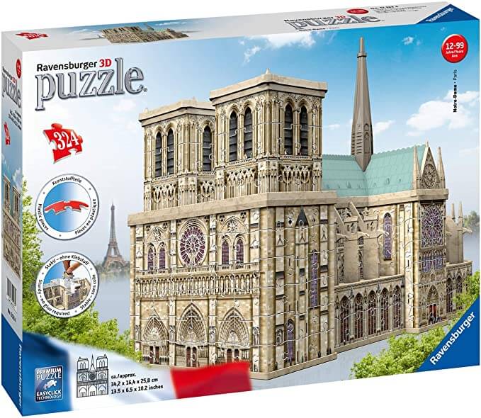 RAVENSBURGER NOTRE DAME 3D X 324PZS