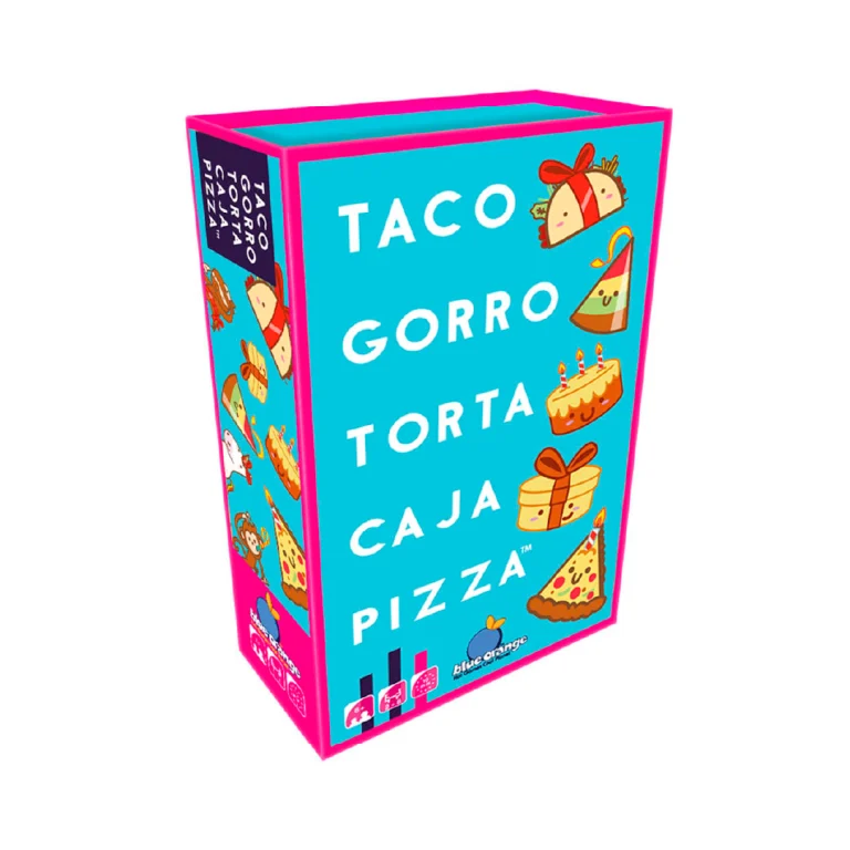 TACO GORRO TORTA CAJA PIZZA