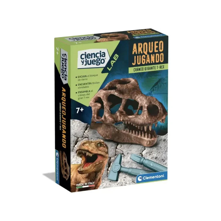 CLEMENTONI ARQUEOJUGANDO KIT DE EXCAVACION – CRANEO