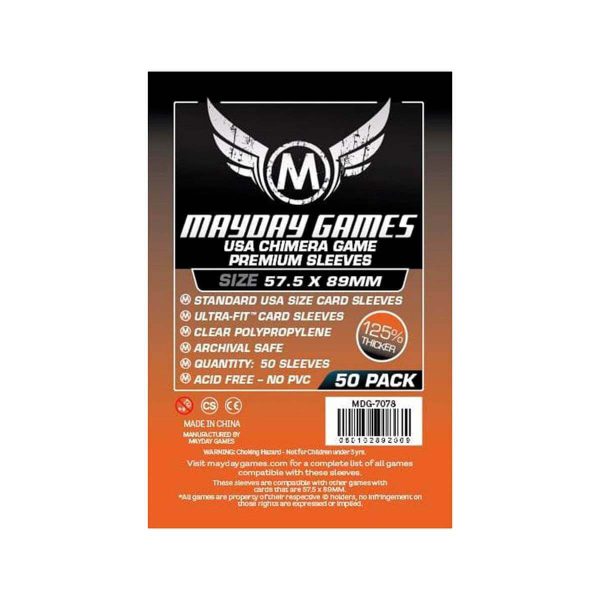 MAYDAY FUNDA CHIMERA NARANJA PRM 57,5 X 89MM