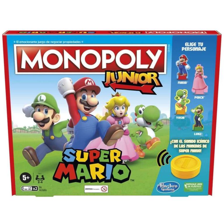MONOPOLY JUNIOR SUPER MARIO
